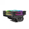 Akasa SOHO H6L RGB aušintuvas – kompaktiškas žemo profilio CPU aušintuvas su RGB apšvietimu