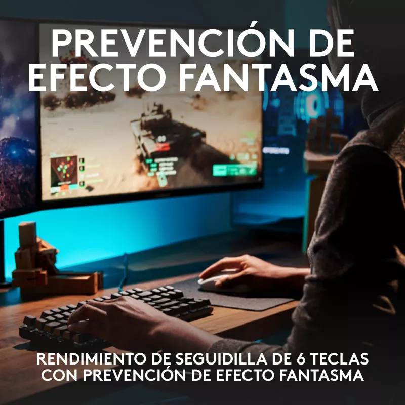 Logitech G G413 SE – Pilno dydžio mechaninė žaidimų klaviatūra