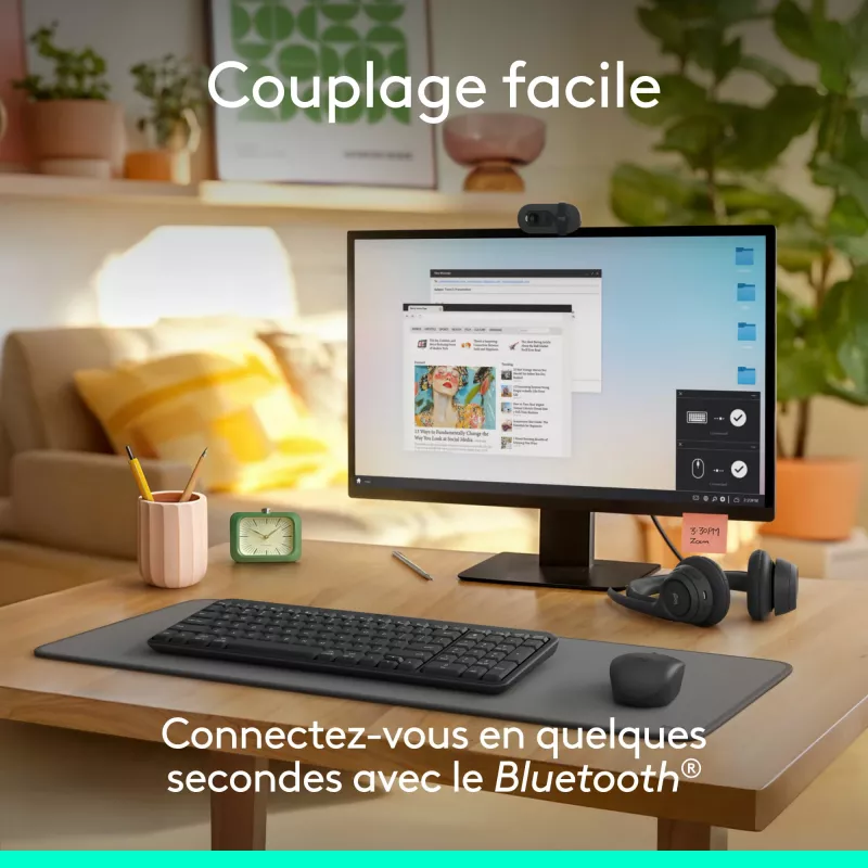 Logitech MK250 belaidis klaviatūros ir pelės rinkinys