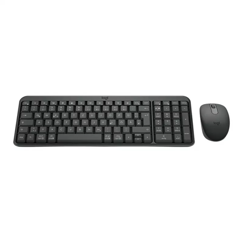 Belaidė klaviatūra ir pelė Logitech MK250 GRAPHITE (920-013552)