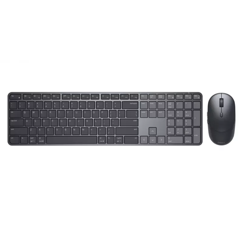 Dell Pro 7 Slim klaviatūra ir pelė | KM726 | Belaidis klaviatūros ir pelės rinkinys | Rusiškas išdėstymas | Bluetooth | Juoda