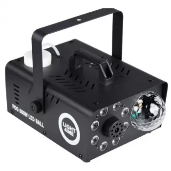 LIGHT4ME FOG 600W LED BALL - Dūmų mašina su LED rutuliu ir apšvietimo efektu, belaidis nuotolinis valdymas