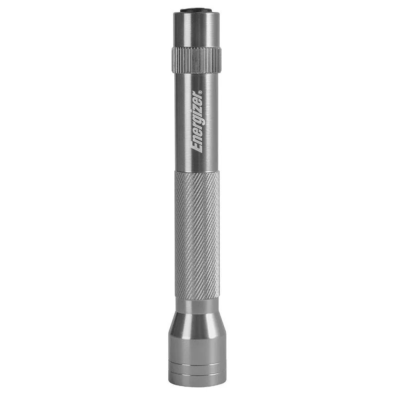 LED METALINIS žibintuvėlis 90 liumenų sidabrinis