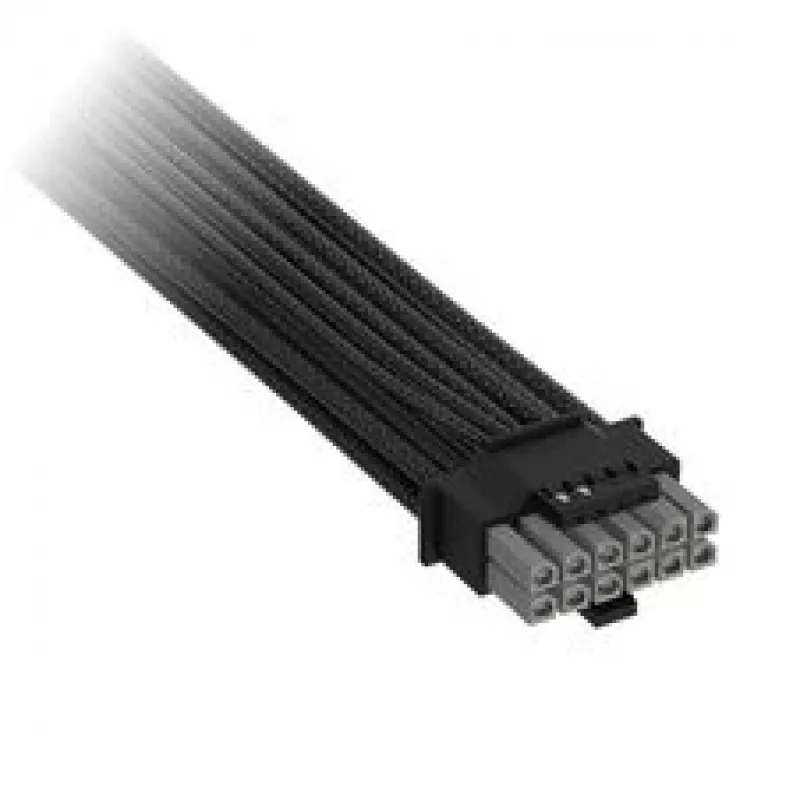 Corsair Premium Sleeved 2x 8-Pin į 12V-2x6 laidas, Type-5 maitinimo šaltiniui - juodas