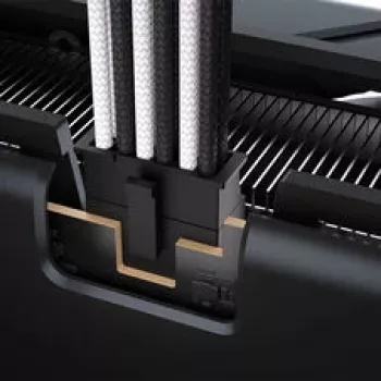 Corsair Premium Sleeved 2x 8-Pin į 12V-2x6 kabelis, Type-5 maitinimo šaltiniams - juoda/balta