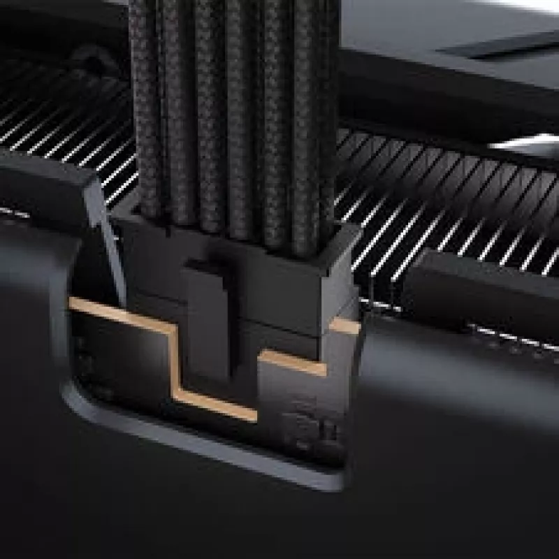 Corsair Premium Sleeved 12V-2x6 į 12V-2x6 laidas, universalus - juodas