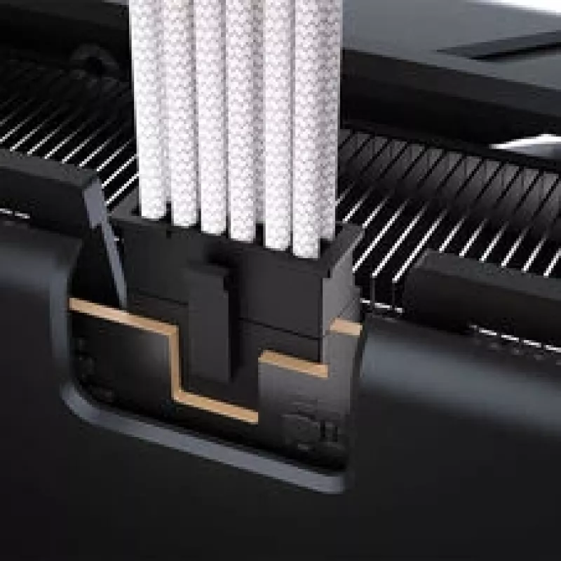 Corsair Premium Sleeved 12V-2x6 į 12V-2x6 laidas, Universalus - Baltas