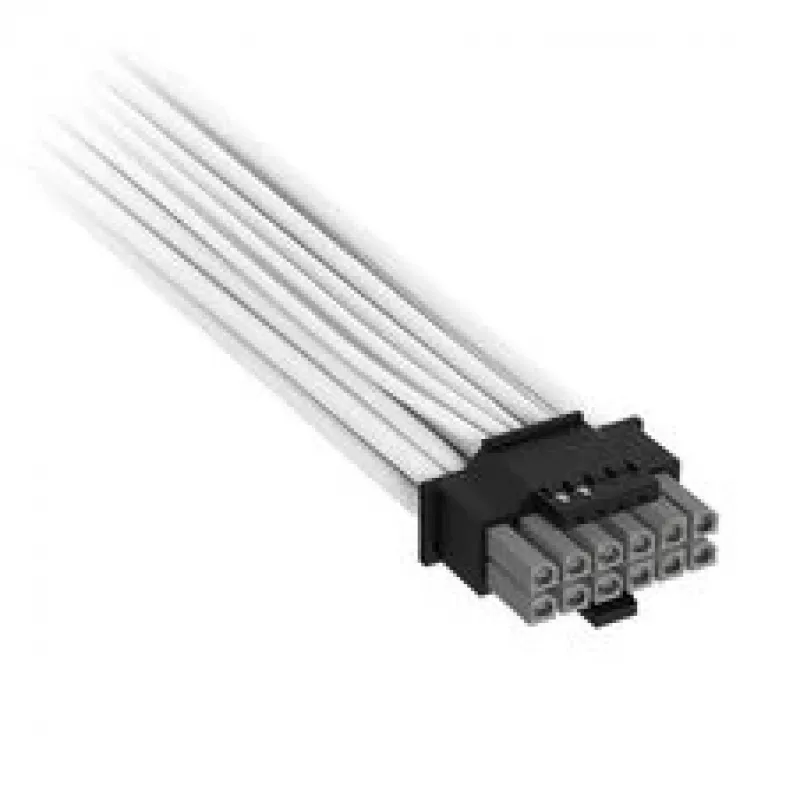 Corsair Premium Sleeved 12V-2x6 į 12V-2x6 laidas, Universalus - Baltas