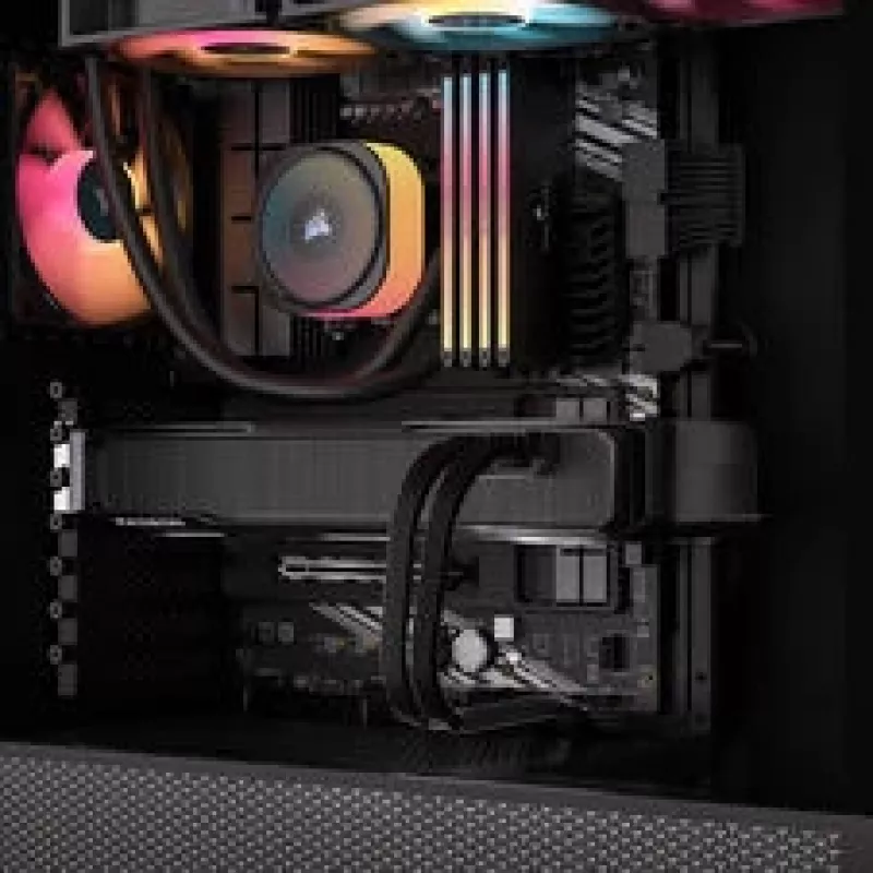 Corsair Premium Sleeved 12V-2x6 į 2x 6+2 kontaktų PCIe laidas, Universalus - juodas