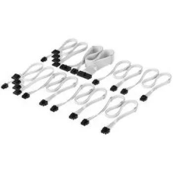 Corsair kabelių rinkinys, Type 4, DC Cable Pro Kit, atskirai apvynioti - Balti