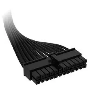 Corsair kabelis, Type 4, ATX pagrindinės plokštės maitinimo jungtis, 24 kontaktų, 610 mm, individualiai apipintas - juodas