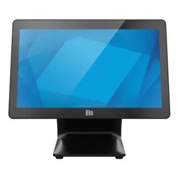 Viename kompiuteryje integruotas kompiuteris Elo Touch Solutions I-Series E705229 — Intel Celeron 7305L, 15,6 colio FHD jutiklinis ekranas, 8 GB DDR5, 128 GB SSD, Wi‑Fi 6, juodas