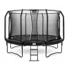 Tramplinas Salta First Class apvalus 366 cm, kūno rengybos batutas, juodas, modelis 5373A