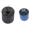 Helit H6390895 juodas plastikinis stovas 73 mm x 71 mm
