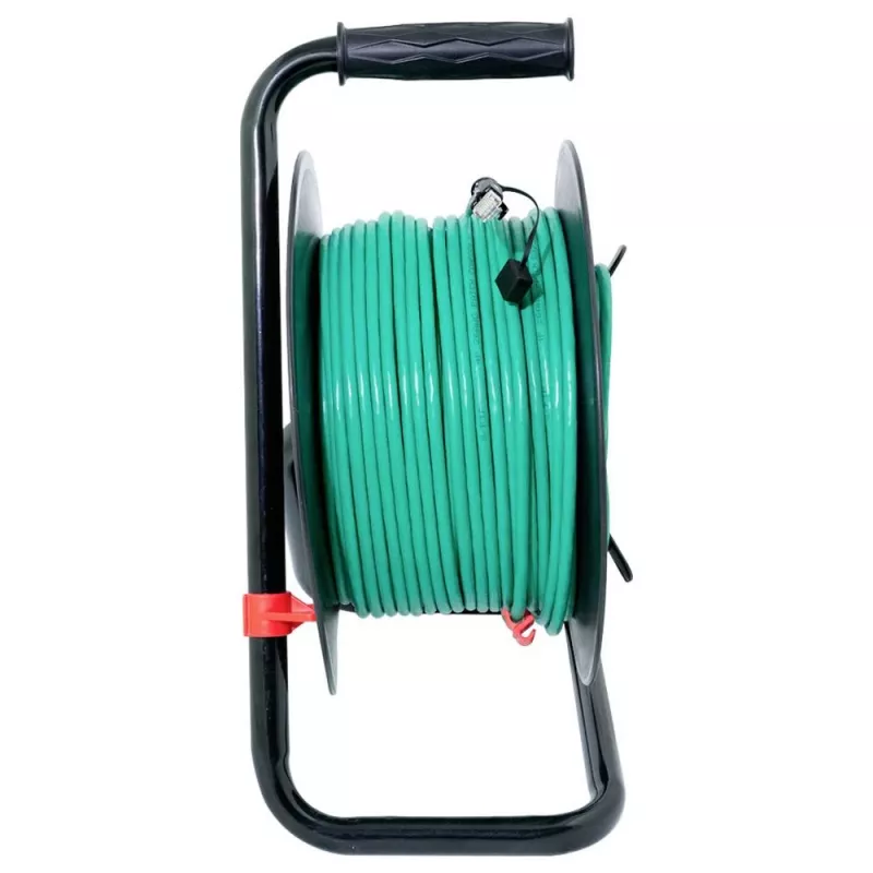 Logilink tinklo kabelio ritė žalia CAT 6A S/FTP, 80 m | CQ3080S
