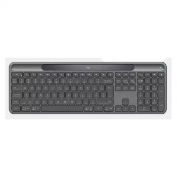 LOGITECH Slim Solar+ for Business - Graphite - (UK) belaidė klaviatūra