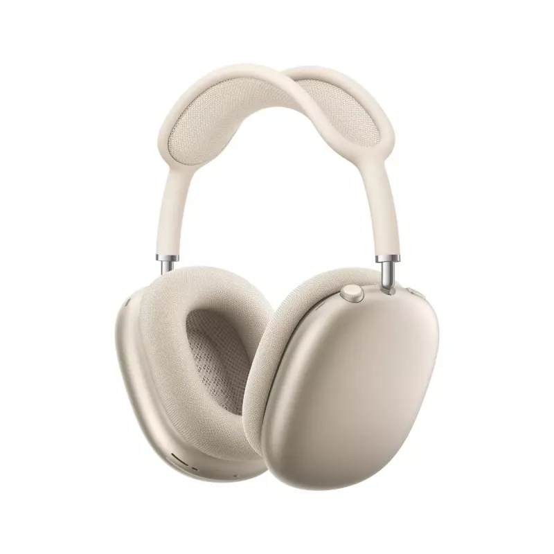Belaidės ausinės Apple AirPods Max 2 Starlight – uždengiančios ausis, lankelis, 386,2 g
