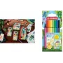 Flomasteriai Stabilo Pen 68 Mini Animal Vibes 8 vnt., 1,0 mm, vandens pagrindo bekvapiai rašalai