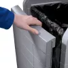 Šiukšlių dėžė Hailo ProfiLine WSB Design Plus XXXL – stačiakampė ABS pilka, Plotis 500 mm, Gylis 470 mm, Aukštis 110 mm
