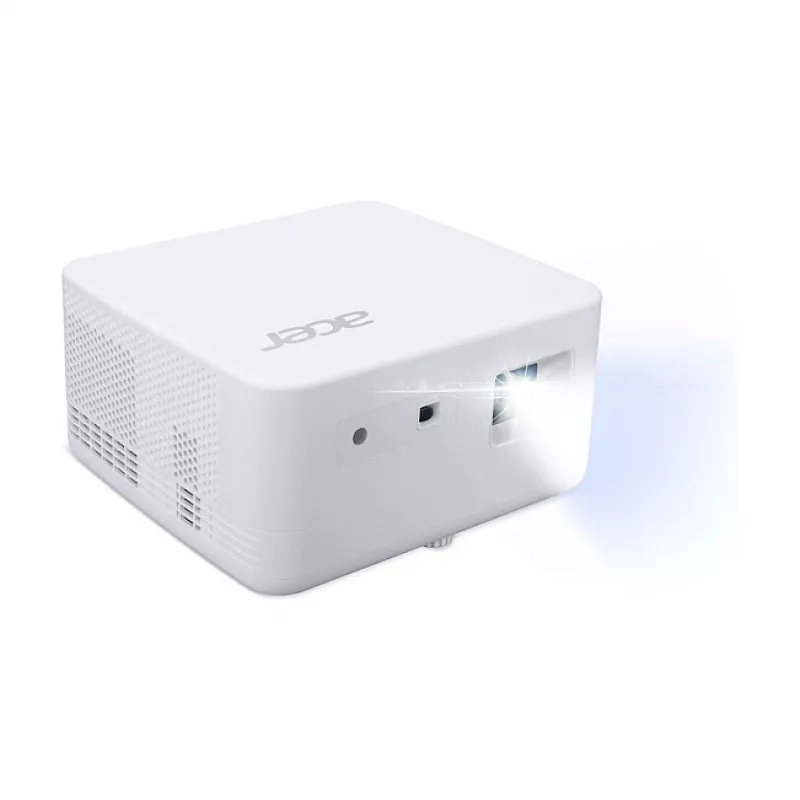 Acer PD1810ic DLP projektorius, UHD 4K (3840x2160), 1000 ANSI liumenų, RGB LED šviesos šaltinis, baltas