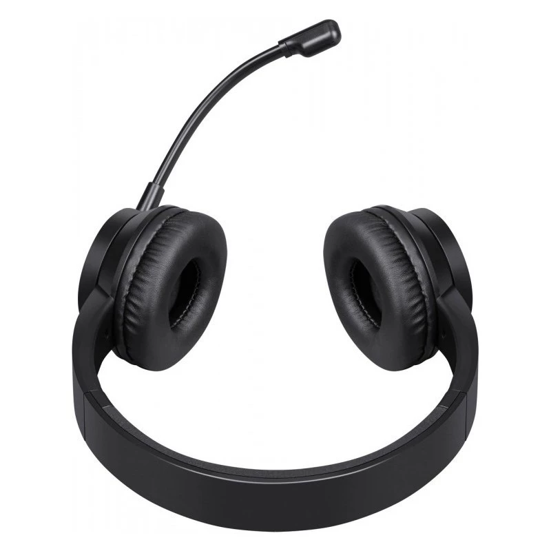 Belaidės ausinės su mikrofonu DEFENDER tune 150 – juodos, laidinis stereo headset