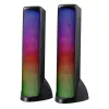 Staliniai garsiakalbiai DEFENDER SKYPULSE 2.0, Bluetooth, USB, 10W, RGB apšvietimas