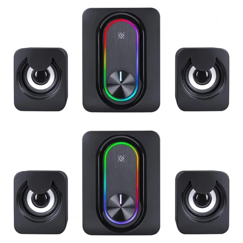 Garsiakalbių sistema DEFENDER 2.1 G14 — 11 W, USB maitinimas, Bluetooth, RGB LED