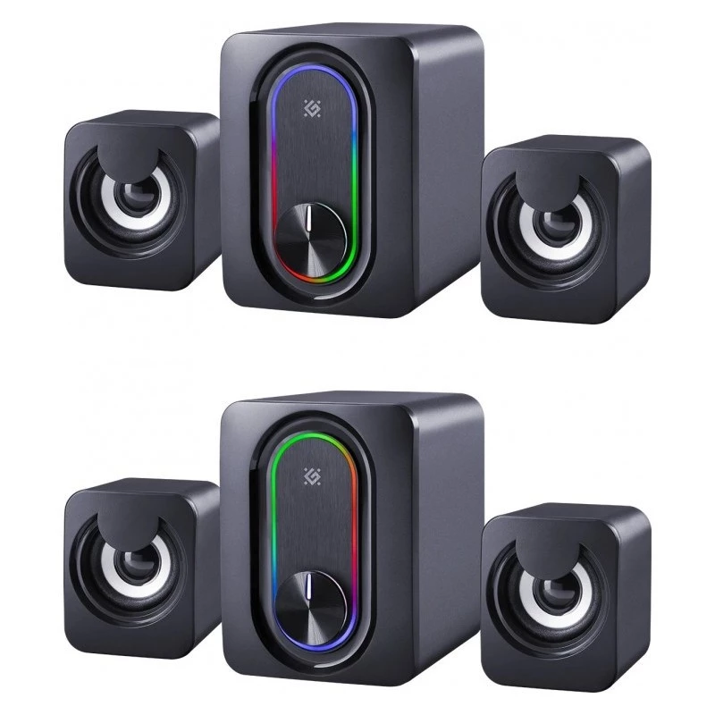 Garsiakalbių sistema DEFENDER 2.1 G14 — 11 W, USB maitinimas, Bluetooth, RGB LED