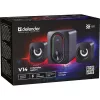 Garsiakalbių sistema DEFENDER 2.1 G14 — 11 W, USB maitinimas, Bluetooth, RGB LED