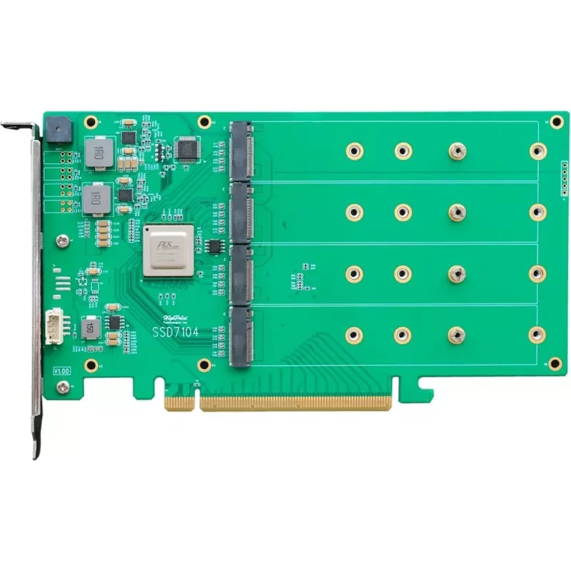 HighPoint SSD7104 – RAID valdiklis