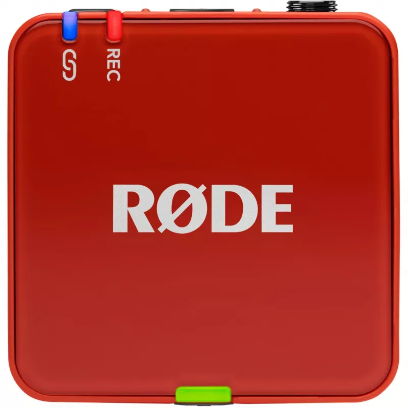 Belaidė mikrofono sistema Rode Wireless Go III ruda — 2,4 GHz belaidis ryšys, kompaktiškas dviejų kanalų rinkinys