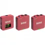 Belaidžio mikrofono sistema Rode Wireless Go III Pink – kompaktiška 2,4 GHz transmisija, modelis WIGOGEN3ROS