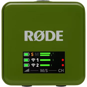Mikrofonas Rode Wireless Go III tamsiai žalia