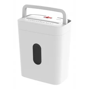 Popieriaus smulkintuvas Olympia PS 53 CC Pro — kryžminis pjovimas, 15 L krepšelis, 68 dB, baltas