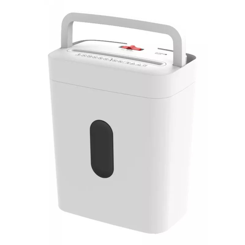 Popieriaus smulkintuvas Olympia PS 53 CC Pro — kryžminis pjovimas, 15 L krepšelis, 68 dB, baltas