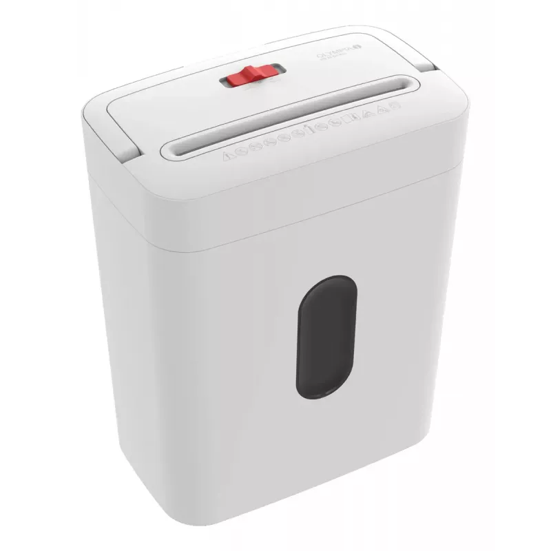 Popieriaus smulkintuvas Olympia PS 53 CC Pro — kryžminis pjovimas, 15 L krepšelis, 68 dB, baltas