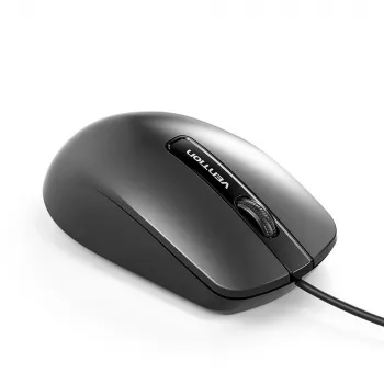Vienos USB optinė pelė juoda KTABG