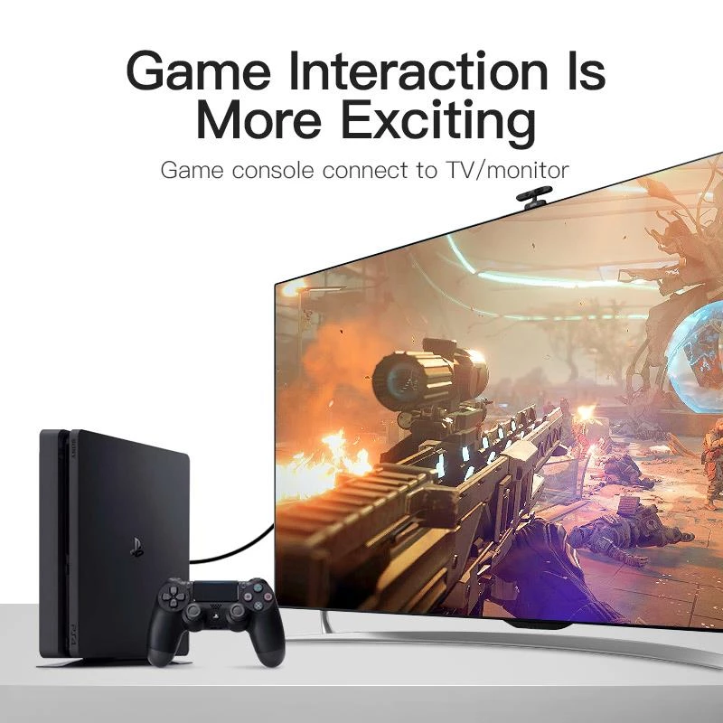 HDMI į DVI laidas 2 m / juodas Vention Abfbh