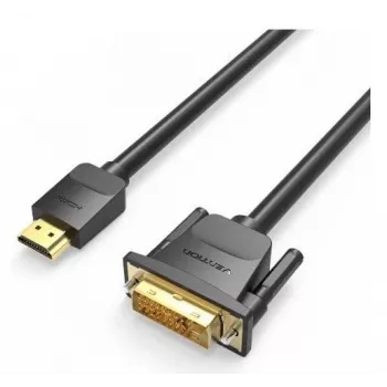 HDMI į DVI laidas 5M/JUODAS Vention