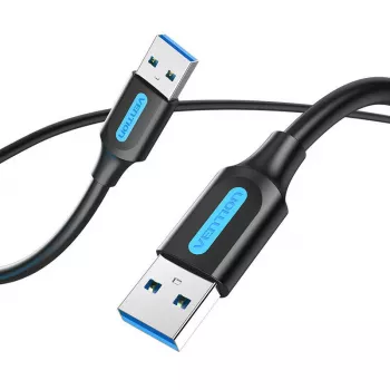 USB 3.0 laidas Vention CONBH 2A 2m Juodas PVC