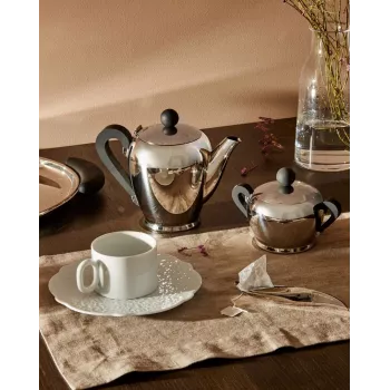 Alessi CA12/8 Bombé arbatos virdulys iš 18/10 nerūdijančio plieno (CA12/8)