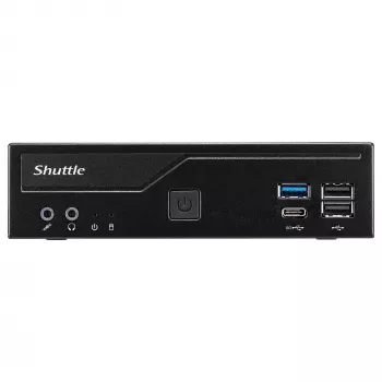 Shuttle Barebone slim DH610V2 Intel/DDR5/juodas - Barebone - Intel Socket 1700 (Core i)