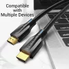 HDMI kabelis 8K/3M Juodas Aanbi Vention
