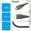 HDMI kabelis 8K/3M Juodas Aanbi Vention
