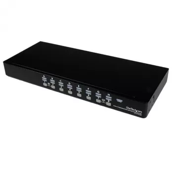 StarTech.com 16 Portų 1U Stovo USB KVM Jungiklis su OSD (SV1631DUSBU)