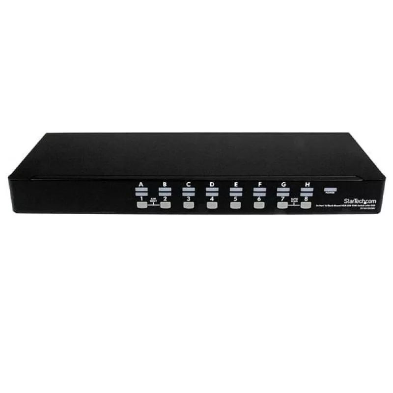 StarTech.com 16 Portų 1U Stovo USB KVM Jungiklis su OSD (SV1631DUSBU)
