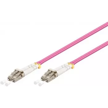 InfiniBand / šviesolaidinis kabelis LC SC rožinis Goobay 95944
