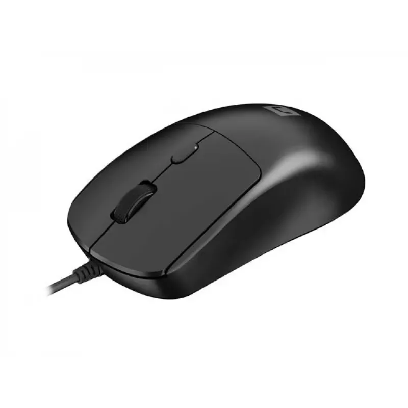 NATEC Hawk 2 lazerinė laidinė pelė, juoda, iki 2400 DPI