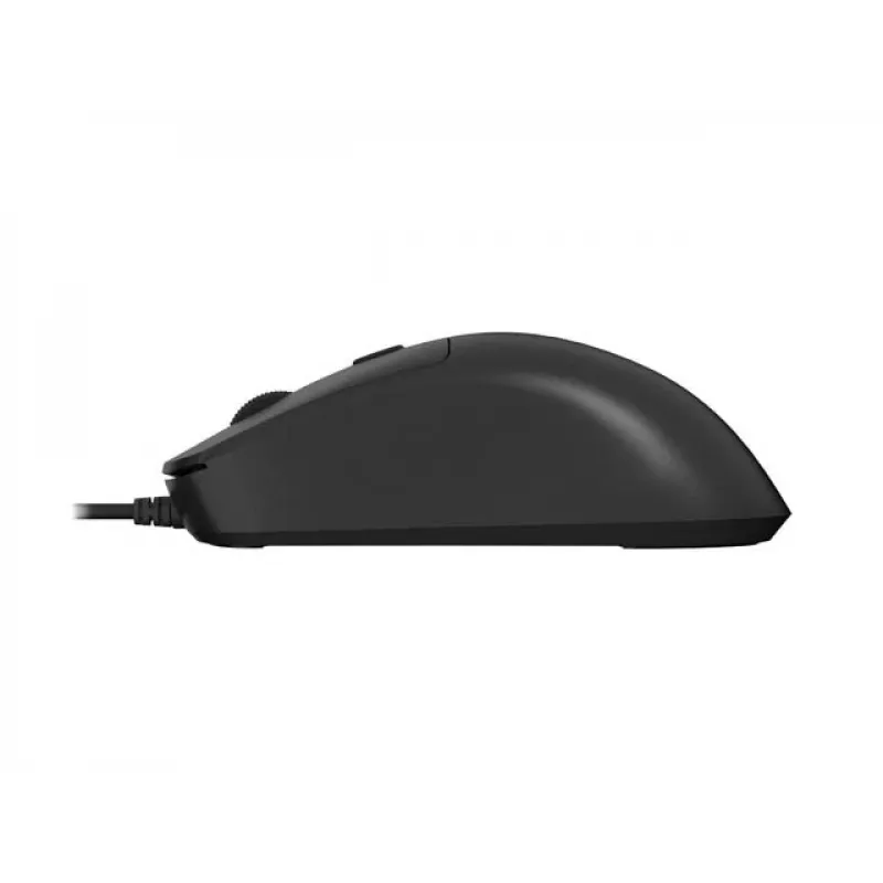NATEC Hawk 2 lazerinė laidinė pelė, juoda, iki 2400 DPI