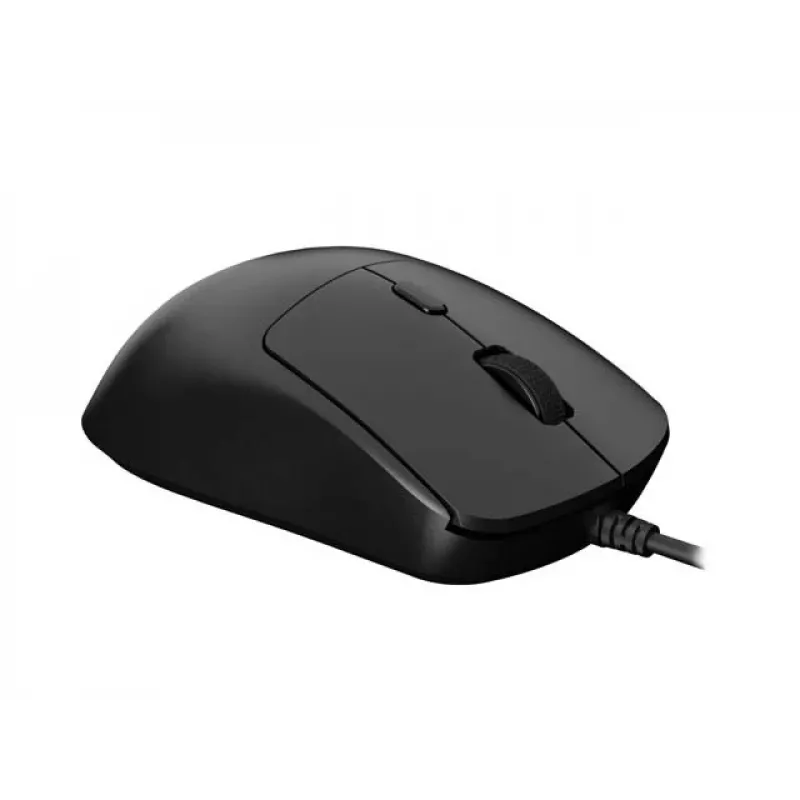 NATEC Hawk 2 lazerinė laidinė pelė, juoda, iki 2400 DPI